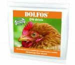 DOLFOS DN DRINK Wasserlösliches ergänzendes Futtermittel für Hühner und Legehennen 250g