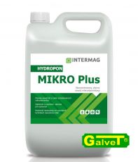 HYDROPON MIKRO PLUS dostarcza roślinom zestaw łatwo pobieranych i przyswajanych mikroelementów - 5L